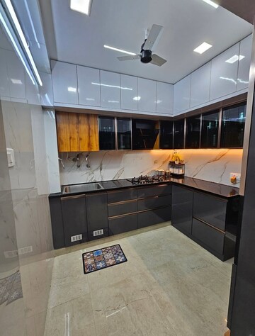 Kitchen in 3 BHK Apartment at Sumadhura Acropolis, Gachibowli – for Rent