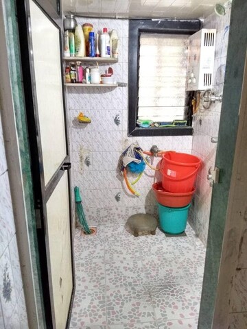 Bathroom in 1 BHK Apartment at Shivshakti CHS Parel, Parel – for Rent