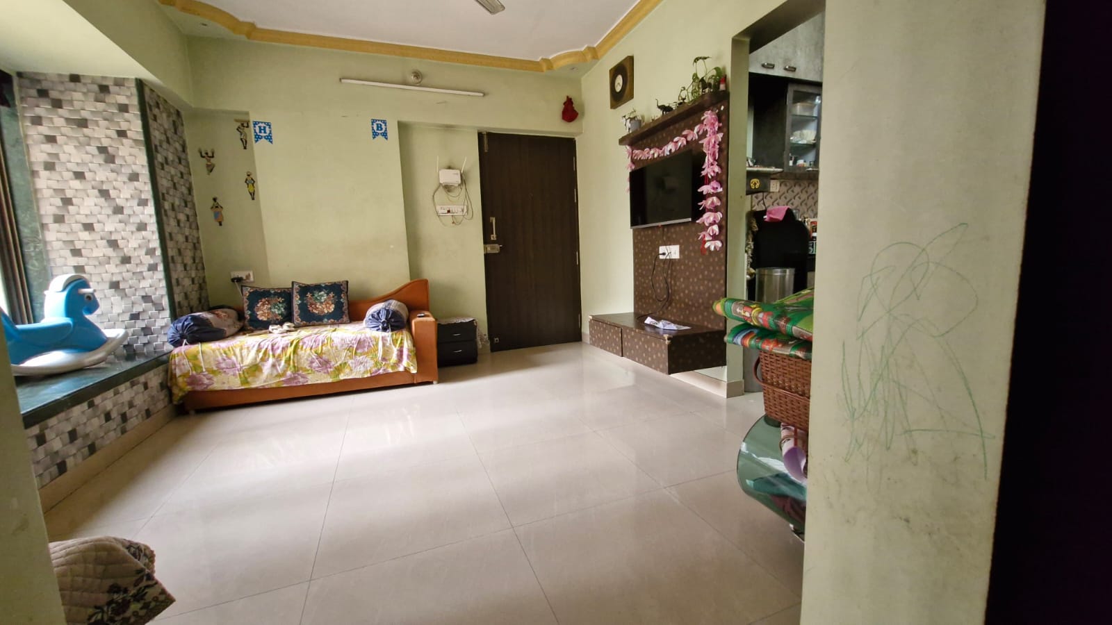 2 BHK + Study Room 526 Sq.Ft. Apartment in Runwal Garden City