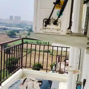 Balcony in 2 BHK Apartment at Suncity Avenue 76, Sector 76 – for Rent
