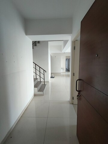 Building Lobby in 4 BHK Penthouse at HN Safal Orchid Harmony, Shela – for Rent