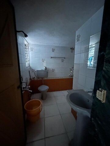 Bathroom in 2 BHK Apartment at Adhiraj Samyama Tower 2B, Kharghar – for Rent
