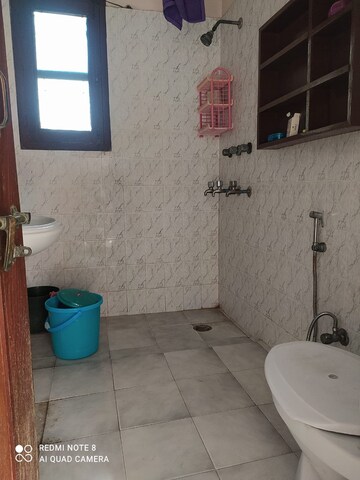Bathroom in 1 RK Villa at Rail Vihar Sector 30, Sector 30 – for Rent