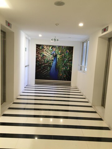 Building Lobby in 4 BHK Apartment at Rajesh Raj Infinia, Malad West – for Rent