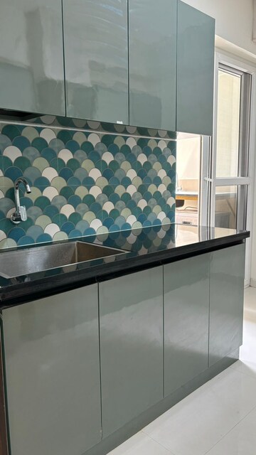 Kitchen in 3 BHK Apartment at Mana Capitol, Sarjapur Road – for Rent
