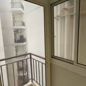 Balcony in 2 BHK Apartment at Suncity Avenue 76, Sector 76 – for Rent