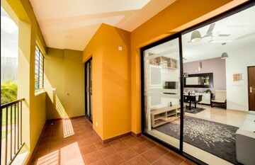 Living Room in 3 BHK Apartment at UKN The Belvedere, Devanahalli – for Sale
