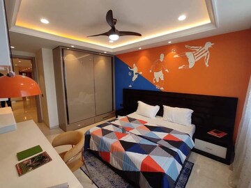 Master Bedroom in 3 BHK Apartment at Godrej Meridien, Sector 106 – for Rent
