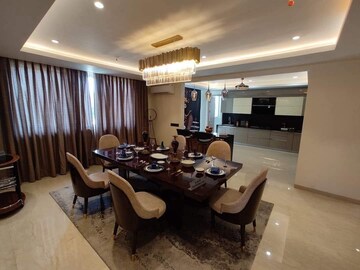 Living Room in 3 BHK Apartment at Godrej Meridien, Sector 106 – for Rent