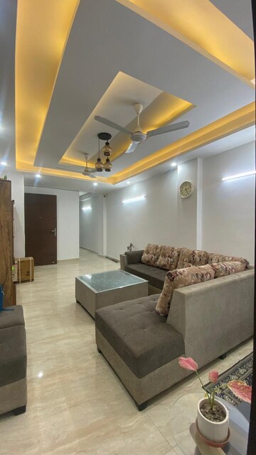 Living Room in 2 BHK Builder Floor at Saket – for Rent