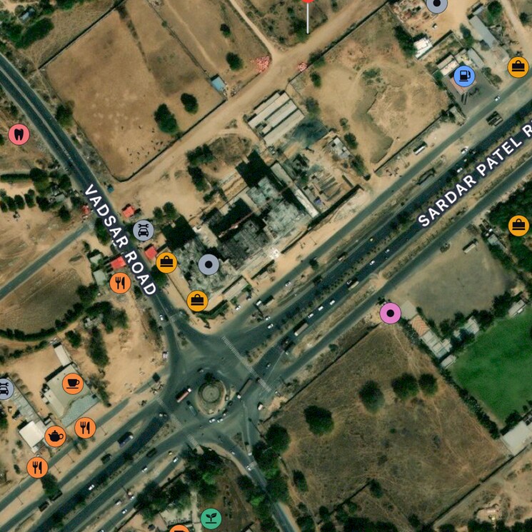 Map Location, ognaj Commercial Land 2184 Sq.Yd. In Ognaj Ahmedabad 8161814