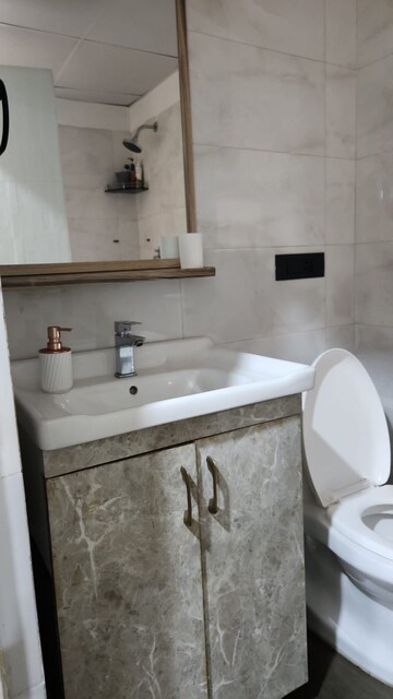 Bathroom in 3 BHK Apartment at Tulip Violet, Sector 69 – for Rent