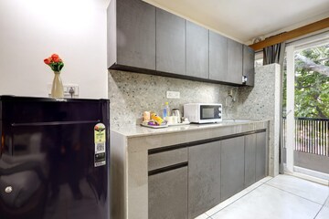 Kitchen in 1 BHK Builder Floor at Sector 31 – for Rent