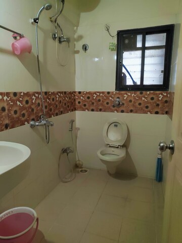 Bathroom in 2 BHK Apartment at Muktisar Sapphire Heights, Kharghar – for Sale