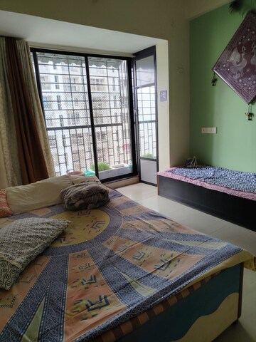 Bedroom in 2 BHK Apartment at Muktisar Sapphire Heights, Kharghar – for Sale