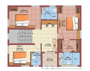 4 BHK Villa – Exterior View View at Frontier Ridgewood Villa, Sarjapur - for Sale