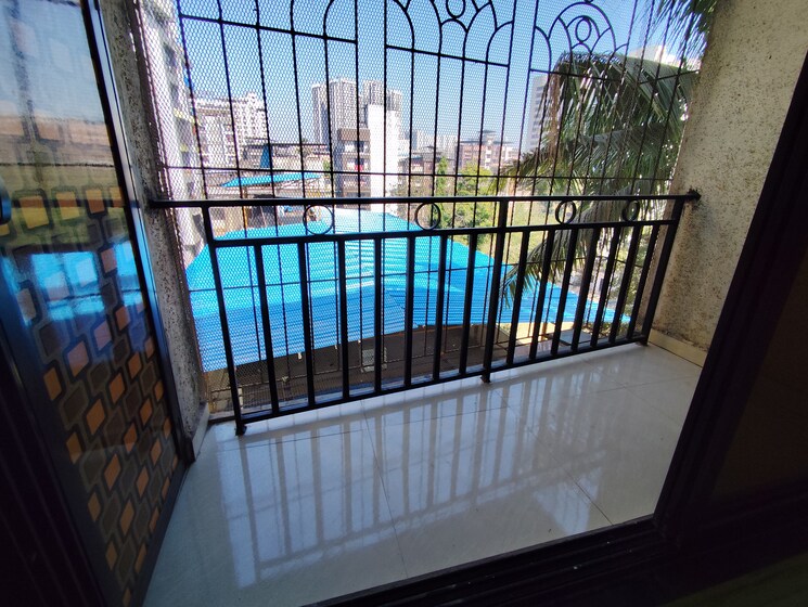 Balcony, shree-kripa-society 1 Bedroom 430 Sq.Ft. Apartment In Majiwada Thane 8162136