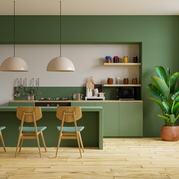 Kitchen in 3 BHK Builder Floor at Sector 37 – for Sale