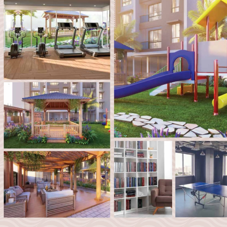 Exterior View, panchratna-sapphire 1 Bedroom 451 Sq.Ft. Builder Floor In Nandivali Gaon Thane 8162310