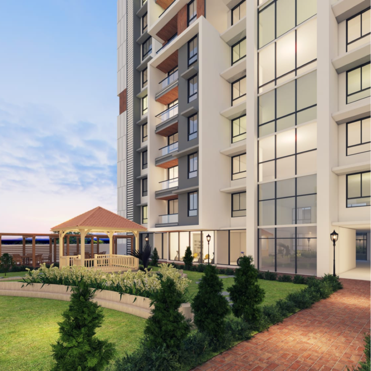 Exterior View, panchratna-sapphire 1 Bedroom 451 Sq.Ft. Builder Floor In Nandivali Gaon Thane 8162310