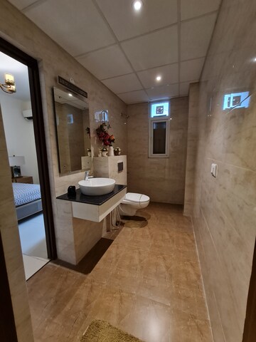 Bathroom in 3 BHK Apartment at Aerocity – for Sale