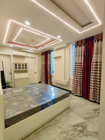 Bedroom in 3 BHK Builder Floor at Ansal Sushant Lok I, Sector 43 – for Rent