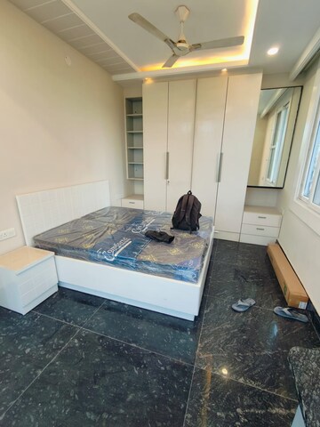 Bedroom in 3 BHK Builder Floor at Ansal Sushant Lok I, Sector 43 – for Rent
