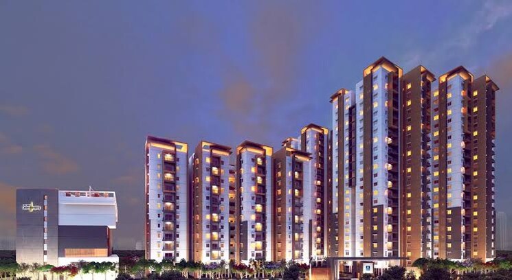 Exterior View, aparna-cyber-heights 3 Bedroom 1981 Sq.Ft. Apartment In Osman Nagar Hyderabad 8162372