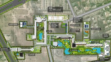 Master Plan in 4 BHK Apartment at M3M Altitude, Sector 65 – for Sale