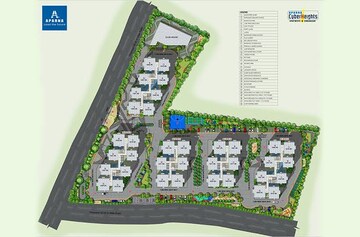 Master Plan in 2 BHK Apartment at Rajapushpa Provincia, Narsingi – for Sale