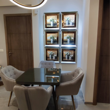 Living Room in 3.5 BHK Builder Floor at M3M Soulitude, Sector 89 – for Sale