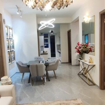 Living Room in 3.5 BHK Builder Floor at M3M Soulitude, Sector 89 – for Sale