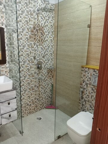 Bathroom in 3 BHK Builder Floor at Pratap Vihar – for Sale