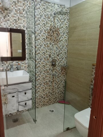 Bathroom in 3 BHK Builder Floor at Pratap Vihar – for Sale
