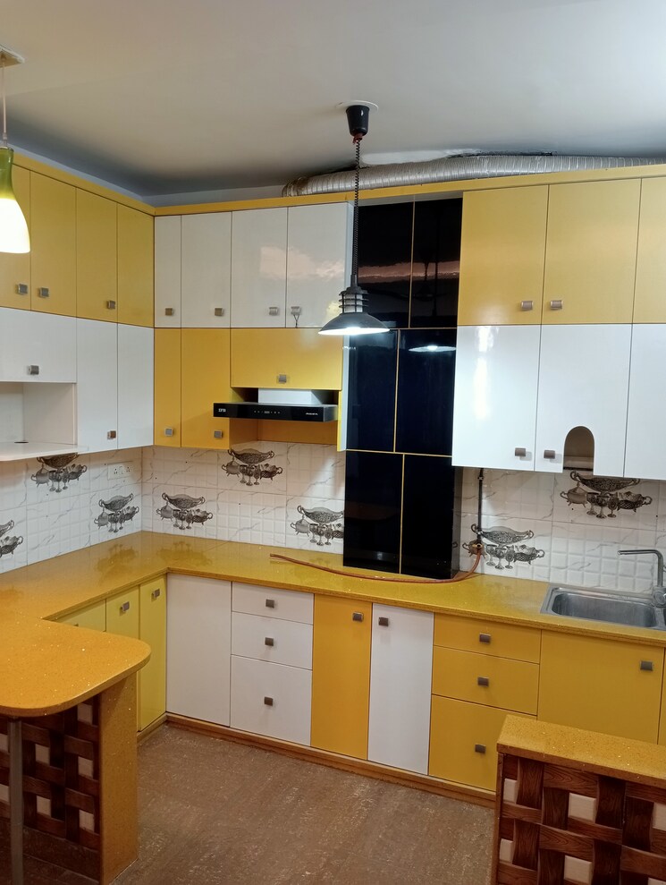 Kitchen, pratap vihar 3 Bedroom 1400 Sq.Ft. Builder Floor In Pratap Vihar Ghaziabad 8162720