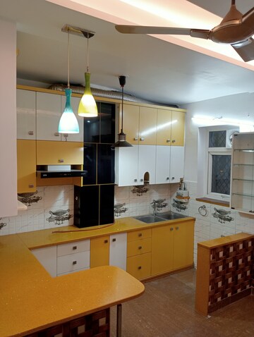 Kitchen in 3 BHK Builder Floor at Pratap Vihar – for Sale