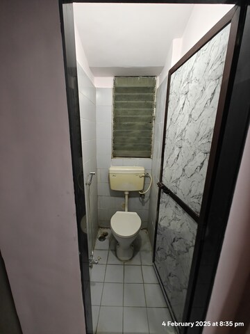 Bathroom in 1 BHK Apartment at Avillion Greenfields Co Op Housing Society, Jogeshwari East – for Rent