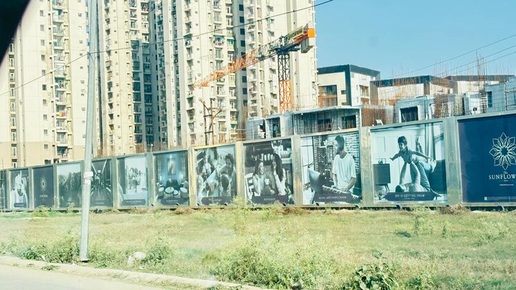 Exterior View, au-the-sunflower 3 Bedroom 2975 Sq.Ft. Apartment In Shahpur Bamheta Ghaziabad 8162829