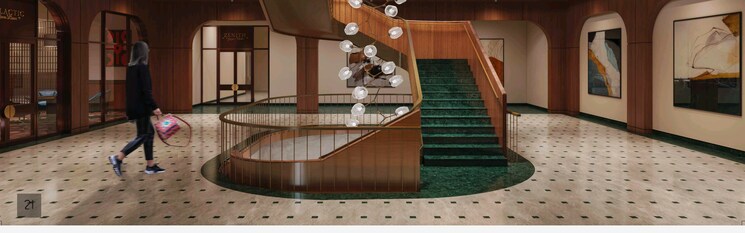 Kitchen, au-the-sunflower 3 Bedroom 2975 Sq.Ft. Apartment In Shahpur Bamheta Ghaziabad 8162829