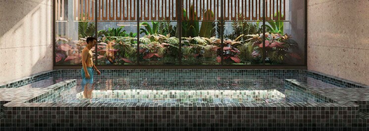 Balcony, au-the-sunflower 3 Bedroom 2975 Sq.Ft. Apartment In Shahpur Bamheta Ghaziabad 8162829