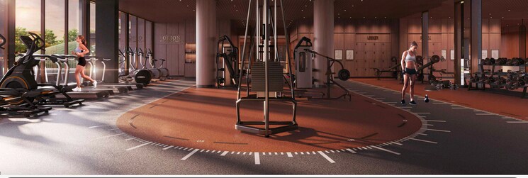 Gym, au-the-sunflower 3 Bedroom 2975 Sq.Ft. Apartment In Shahpur Bamheta Ghaziabad 8162829
