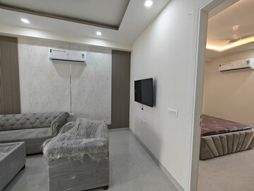 Kitchen in 2 BHK Builder Floor at Ansal Sushant Lok I, Sector 43 – for Rent