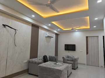 Living Room in 2 BHK Builder Floor at Ansal Sushant Lok I, Sector 43 – for Rent