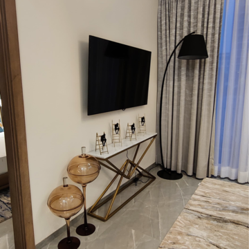 Living Room in 3.5 BHK Builder Floor at M3M Antalya Hills, Sector 79 – for Sale
