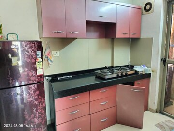 Kitchen in 1 BHK Apartment at Om Tanishq Residency, Kalyan West – for Rent