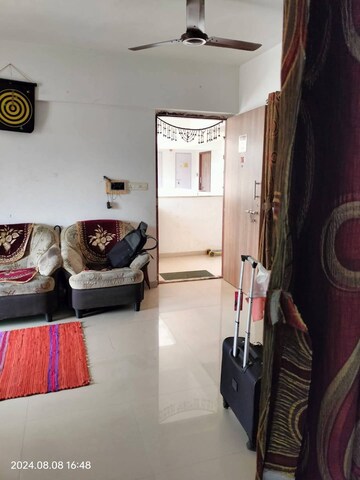 Living Room in 1 BHK Apartment at Om Tanishq Residency, Kalyan West – for Rent