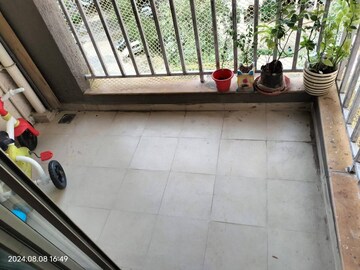 Balcony in 1 BHK Apartment at Om Tanishq Residency, Kalyan West – for Rent