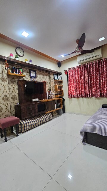 Living Room in 1.5 BHK Apartment at RNA NG Canary, Mira Road – for Rent