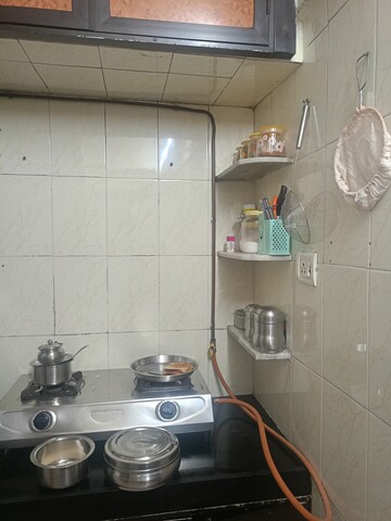 Bathroom in 1 BHK Apartment at Gorai Alka CHS, Borivali West – for Rent