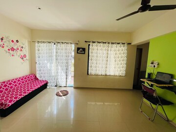 Living Room in 1 BHK Apartment at Arihant Venkateshwara Green City, Hadapsar – for Rent